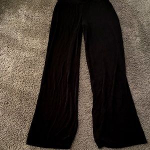 Laura Scott black flowy pants